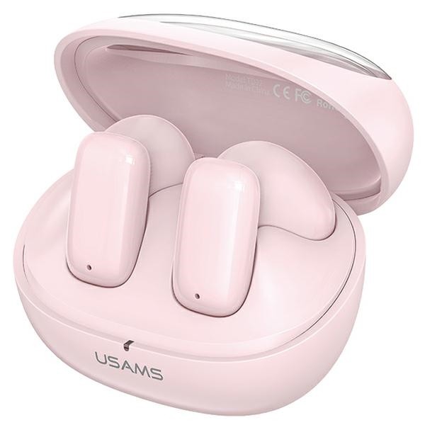 USAMS Słuchawki Bluetooth 5.3 TWS TD Series Rożowe