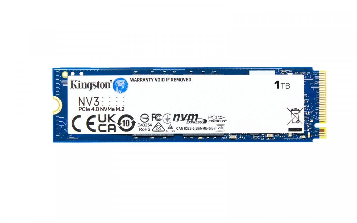 Kingston Dysk SSD NV3 1TB M.2 2280 PCI-e 4.0 NVMe 6000/4000