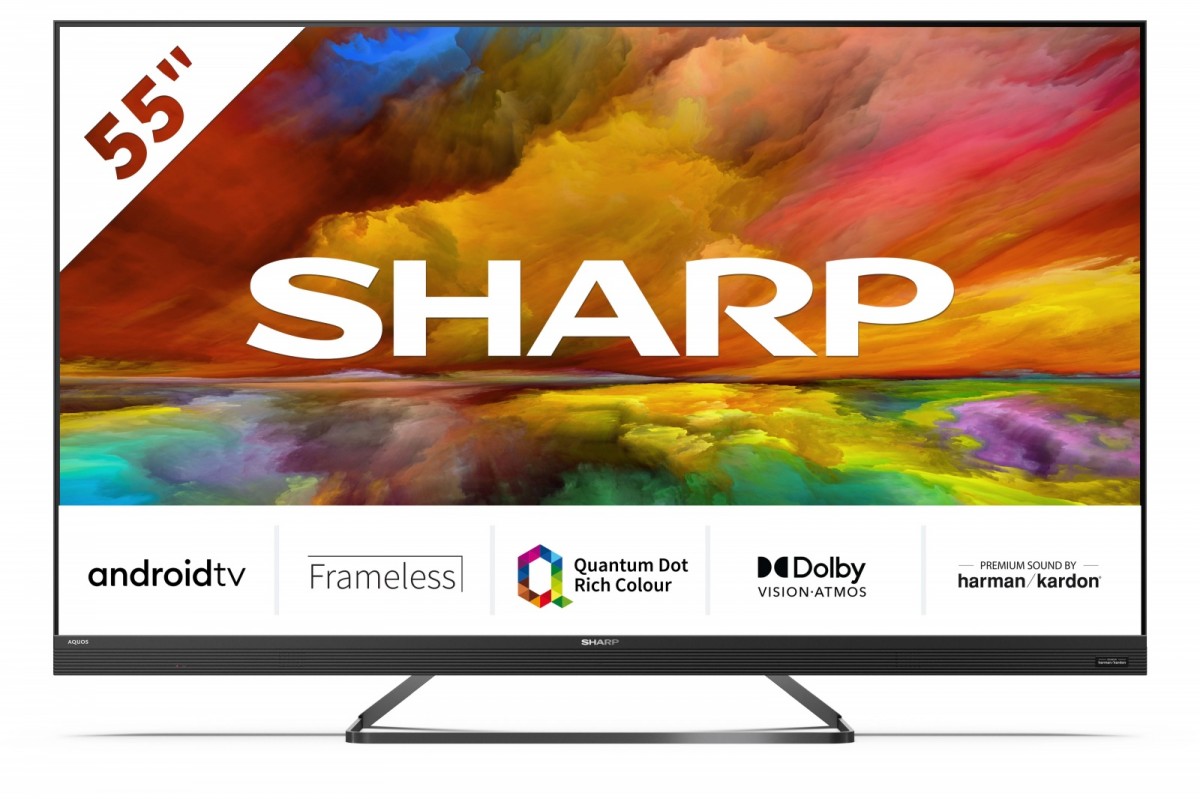 Sharp Telewizor QLED 55 cali 55EQ6EA UHD Android