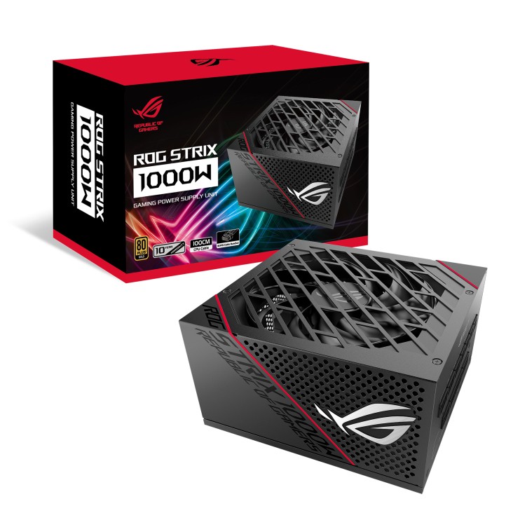 Asus Zasilacz ROG STRIX 1000W 80+ GOLD czarny