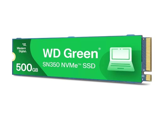 Western Digital Dysk SSD Green 500GB M.2 2280 SN350 NVMe PCIe