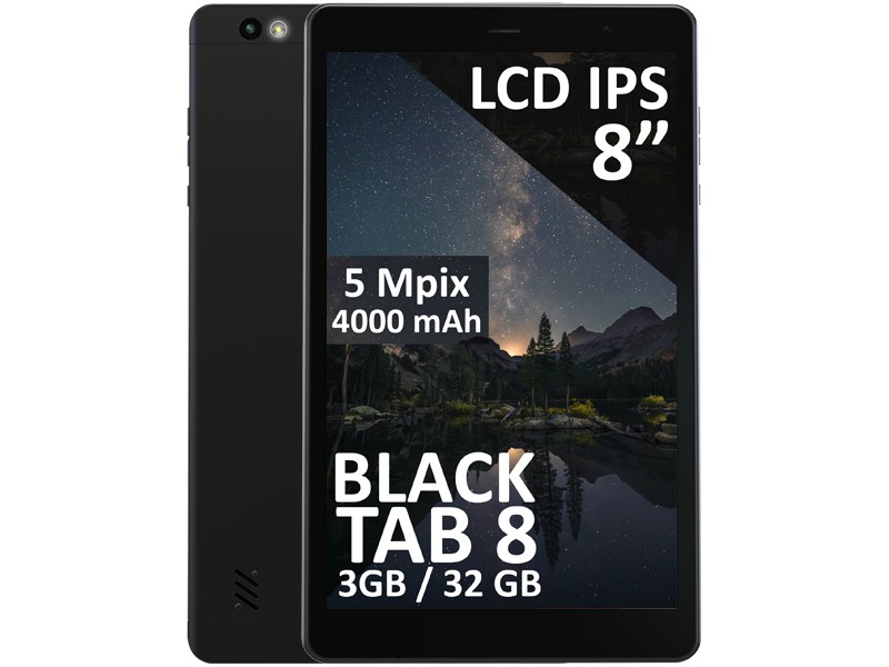 BLOW Tablet BlackTAB8 3/32GB 4G LTE 8 cali Czarny