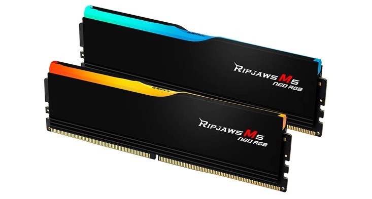 G.SKILL Pamięć PC DDR5 32GB (2x16GB) Ripjaws M5 Neo AMD RGB 6000MHz CL28