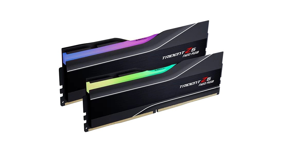 G.SKILL Pamięć PC DDR5 32GB (2x16GB) Trident Neo AMD RGB 8000MHz CL38 czarna