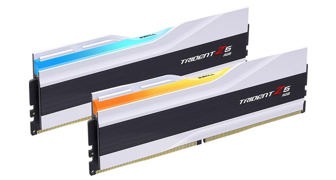 G.SKILL Pamięć PC - DDR5 32GB (2x16GB) Trident Z5 RGB 7200MHz CL34 XMP3 White