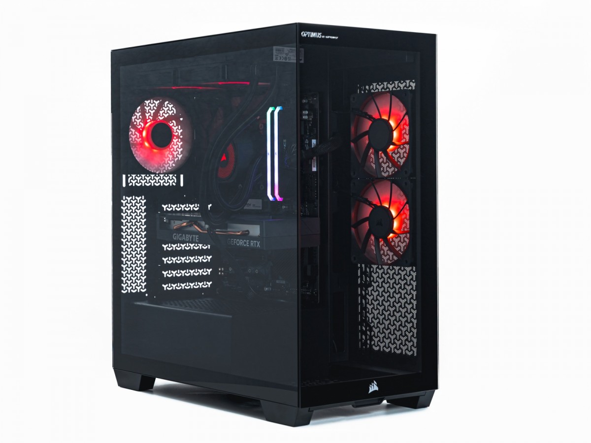 OPTIMUS Komputer E-Sport GA550T-CR4 Ryzen 7 5800X/16GB/1TB/RTX 4060 EAGLE OC 8G/W