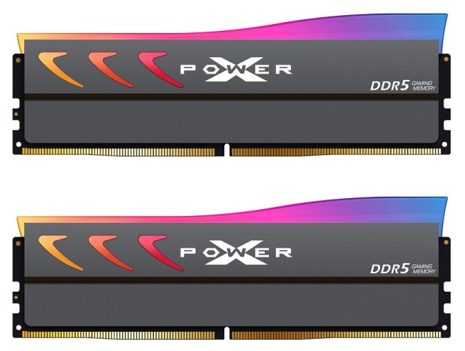 Silicon Power Pamięć DDR5 XPOWER Storm RGB 32GB/6000 2*16GB CL36 szara