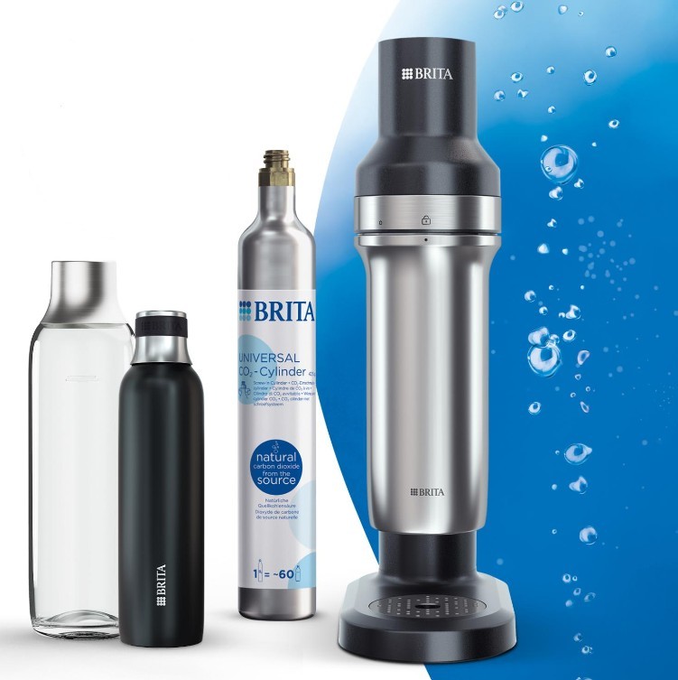 Brita Saturator sodaTRIO czarny