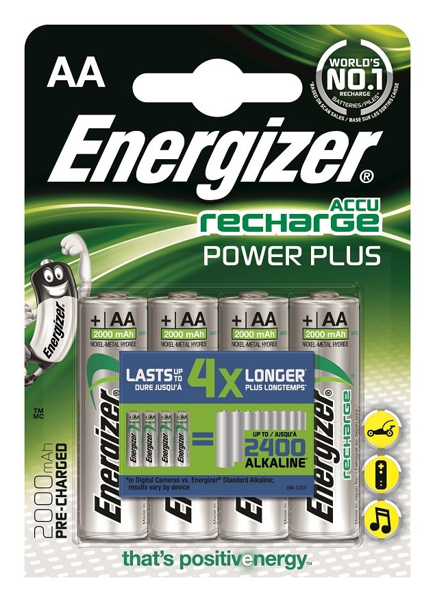 Energizer Akumulator Power Plus AA L91 2000 mAh 4 szt. blister