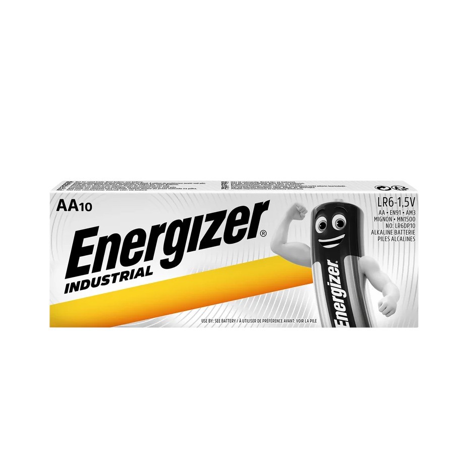 Energizer Bateria Industrial alkaliczna AA LR6 10 szt. Bulk