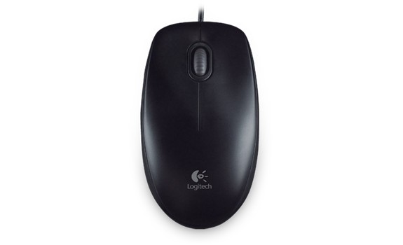 Logitech Mysz optyczna B100 OEM 910-003357 Black