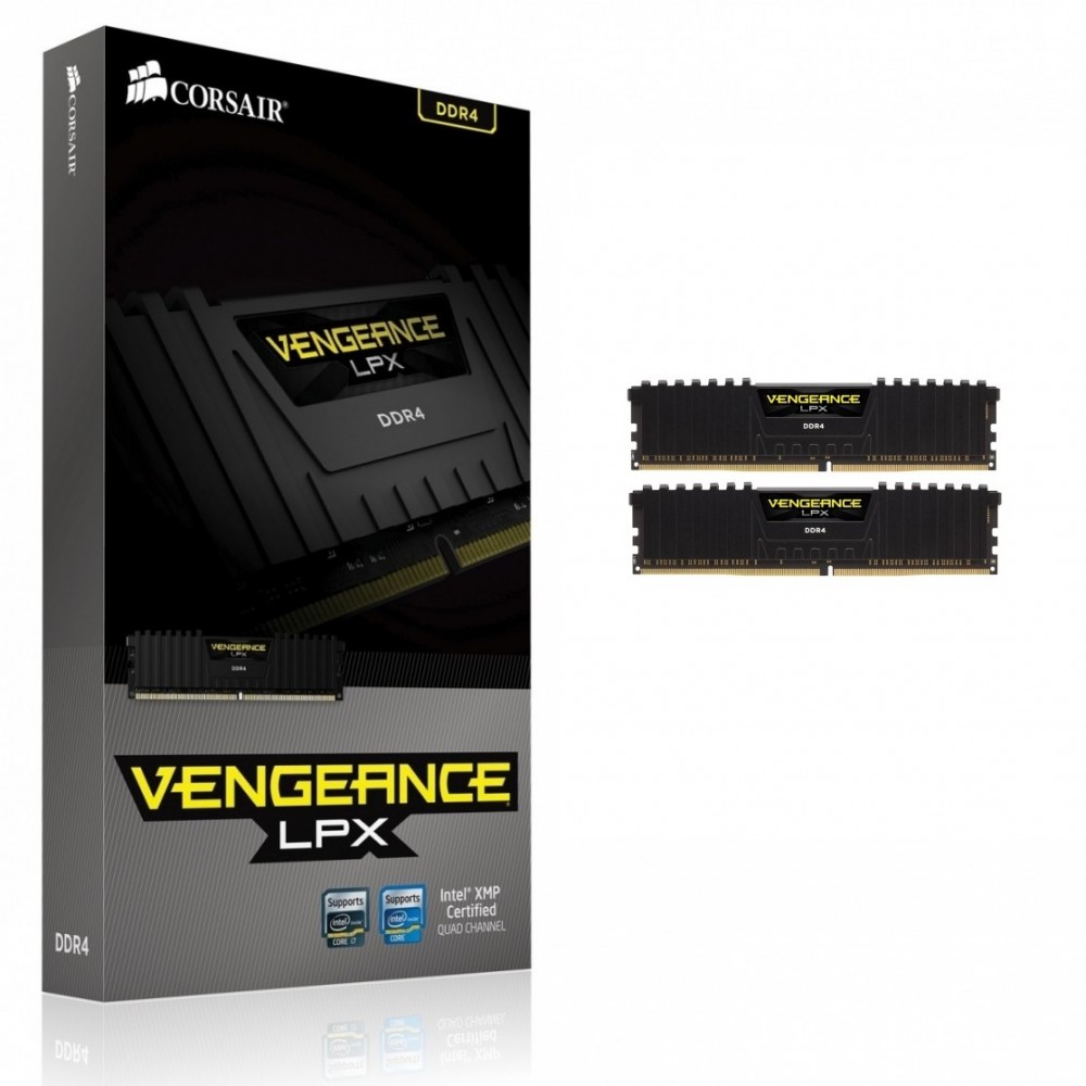 Corsair DDR4 Vengeance LPX 16GB/2400(2*8GB) CL14-16-16-31 Black 1,20V