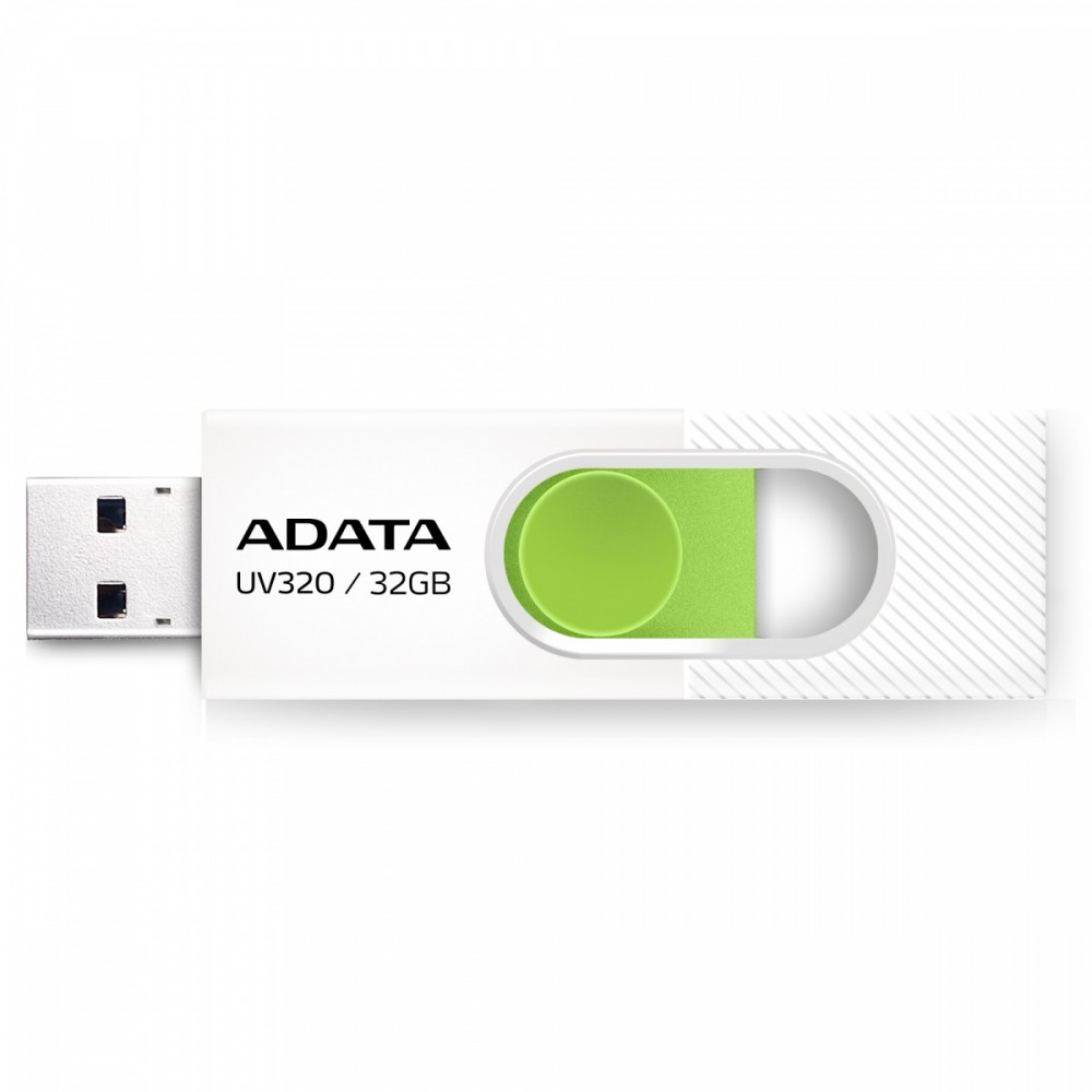 Adata Pendrive UV320 32GB USB3.2 biało-zielony