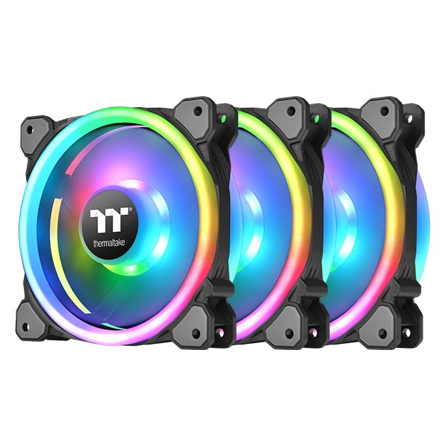 Thermaltake Wentylator Ring Trio 14 LED RGB Plus TT Premium (3x140mm, 500-1400RPM)