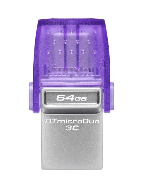 Kingston Pendrive Data Traveler MicroDuo 3C G3 64GB USB-A/USB-C