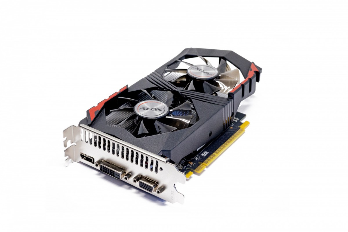 AFOX Karta graficzna - Geforce GTX750TI 4GB GDDR5 128BIT DVI HDMI VGA Dual Fan