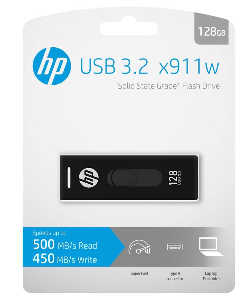 HP Pendrive 128GB HP USB 3.2 USB HPFD911W-128